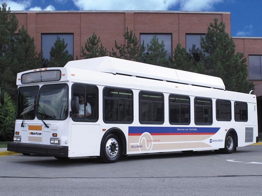 New Flyer C40LF Hybrid 1989 года  (фото 4 из 5)